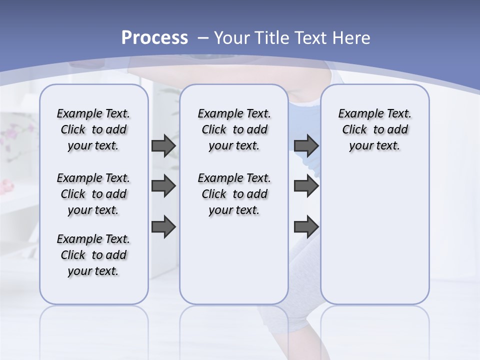 Vertical Sports Clothing Happy PowerPoint Template