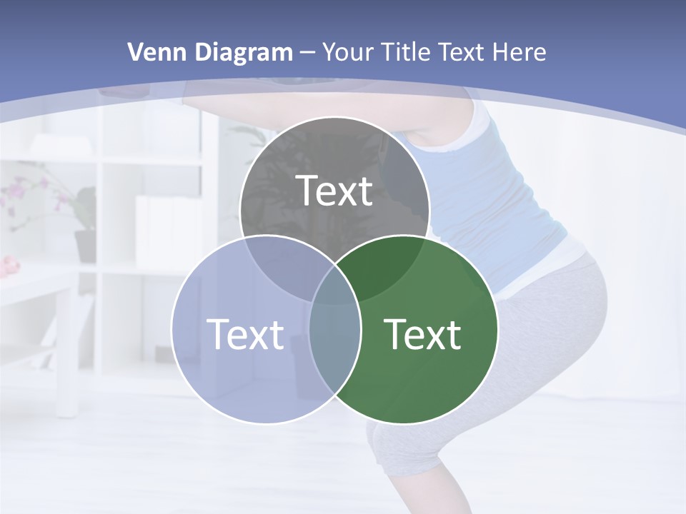 Vertical Sports Clothing Happy PowerPoint Template