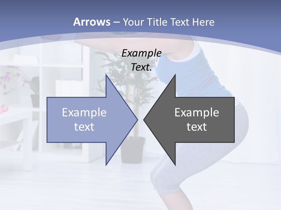 Vertical Sports Clothing Happy PowerPoint Template