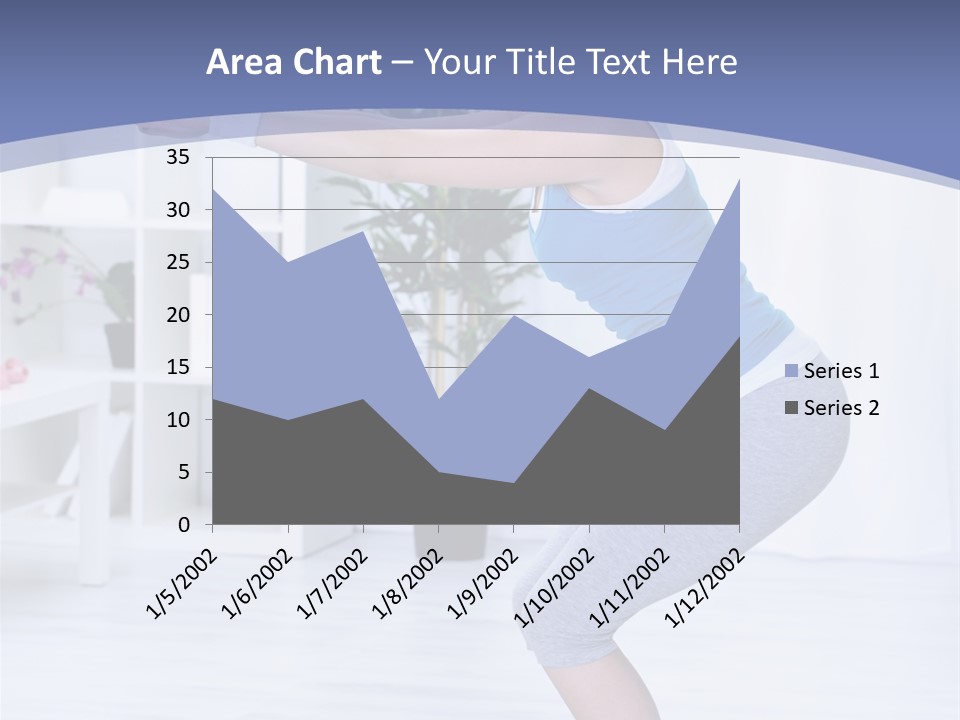 Vertical Sports Clothing Happy PowerPoint Template