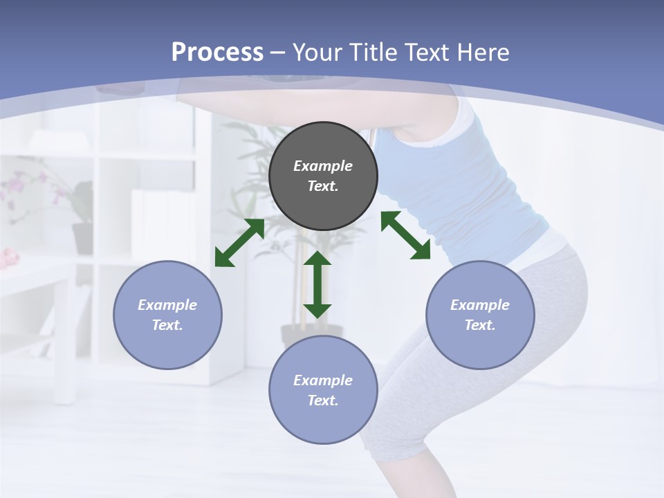 Vertical Sports Clothing Happy PowerPoint Template