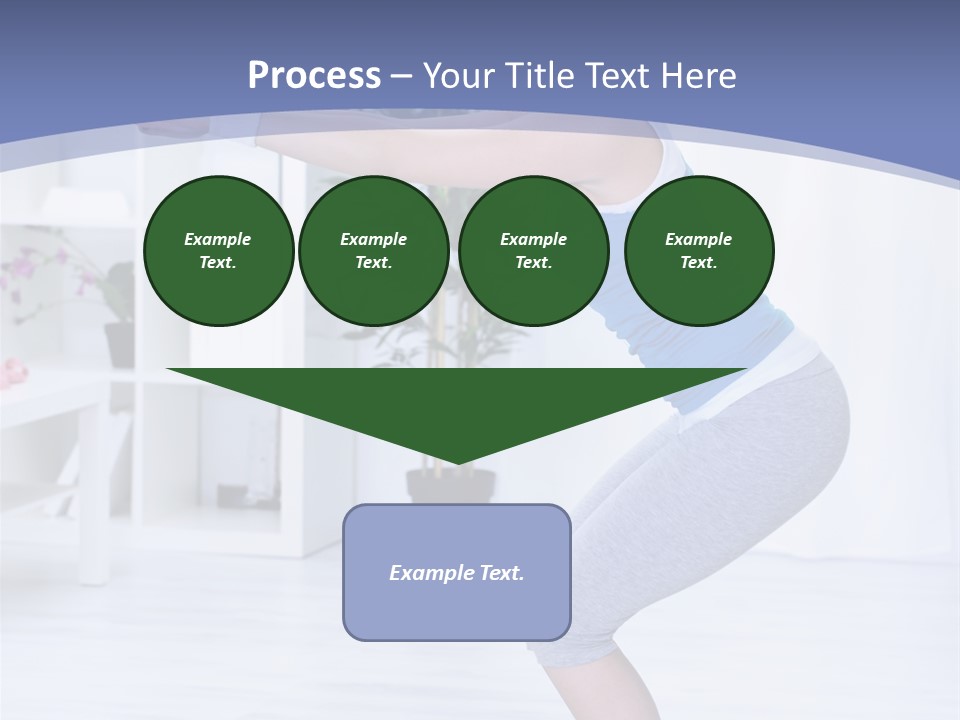 Vertical Sports Clothing Happy PowerPoint Template