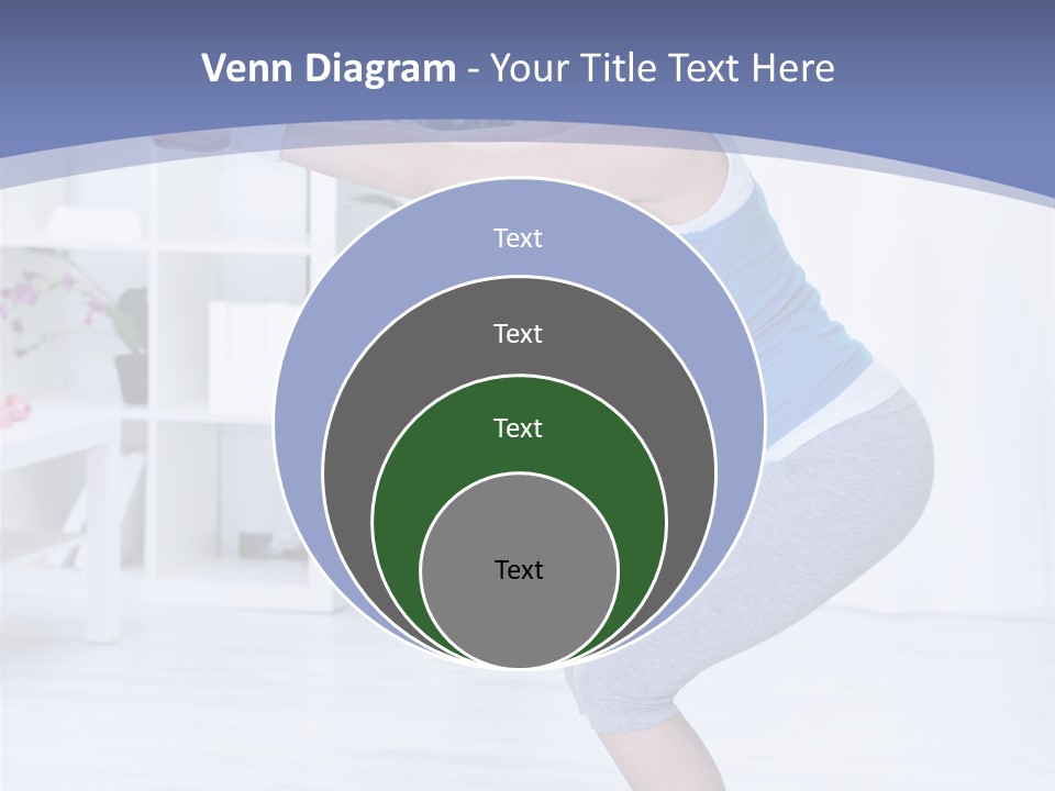 Vertical Sports Clothing Happy PowerPoint Template