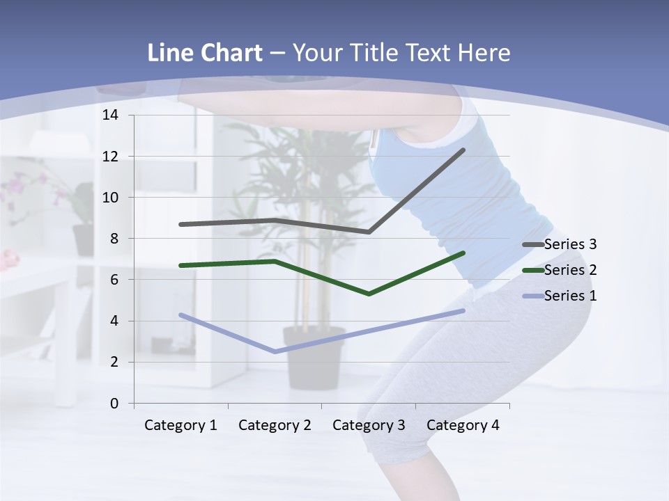 Vertical Sports Clothing Happy PowerPoint Template
