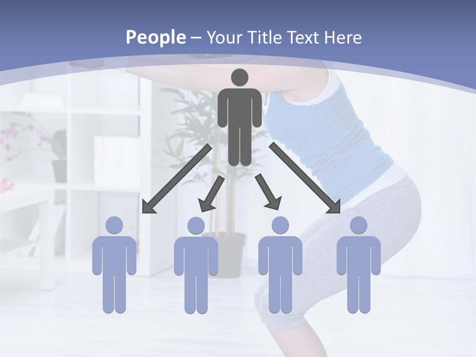 Vertical Sports Clothing Happy PowerPoint Template