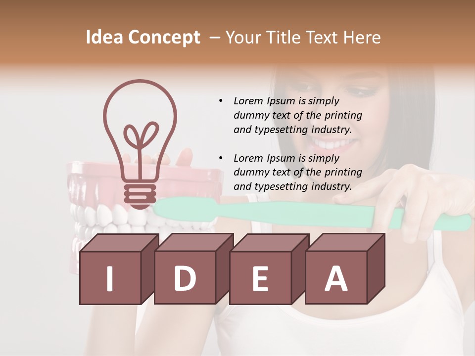 Specialist Care Oral PowerPoint Template