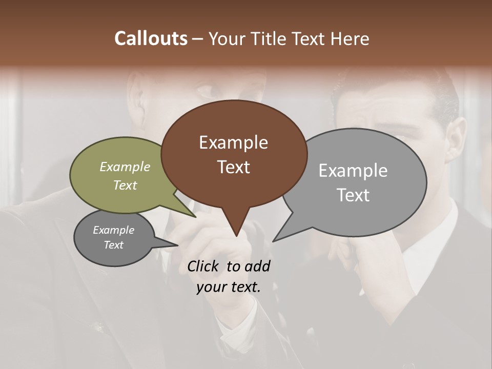 A Couple Of People That Are Standing In Front Of A Mirror PowerPoint Template