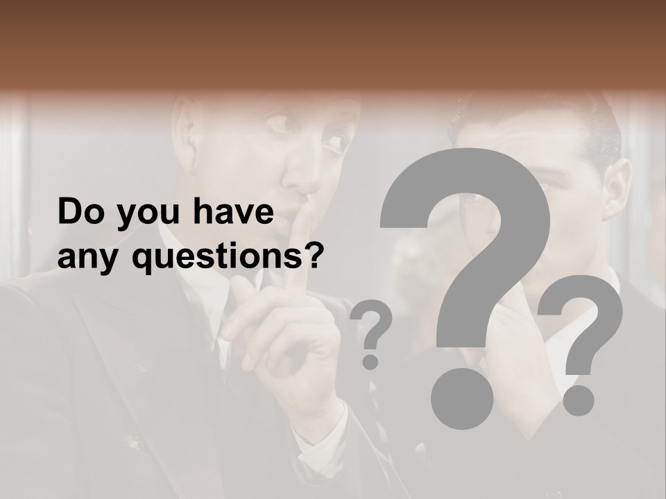 A Couple Of People That Are Standing In Front Of A Mirror PowerPoint Template