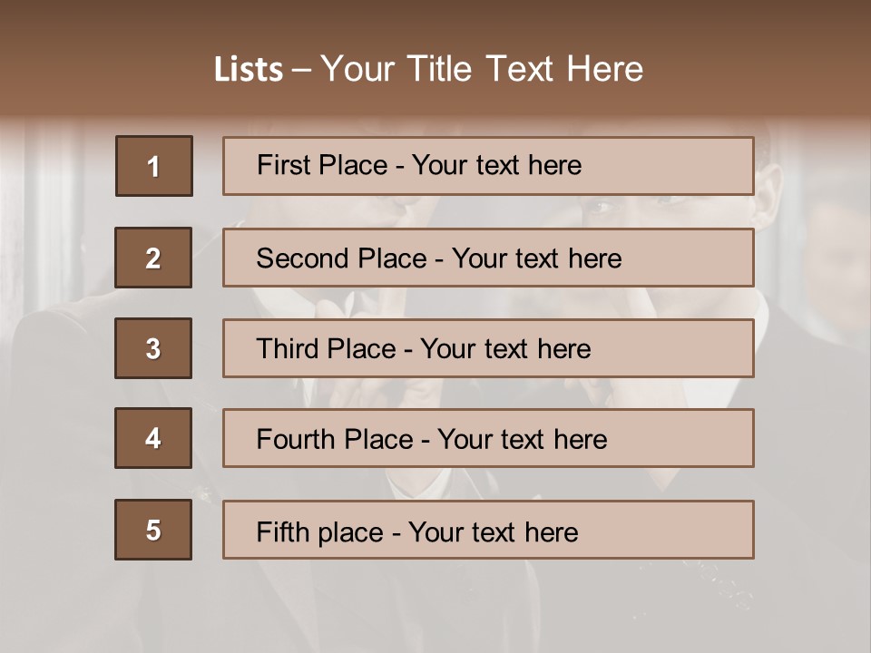 A Couple Of Men Standing Next To Each Other In Front Of A Mirror PowerPoint Template