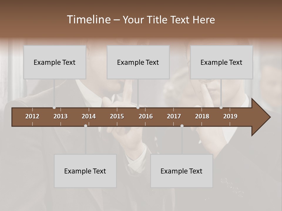 A Couple Of Men Standing Next To Each Other In Front Of A Mirror PowerPoint Template