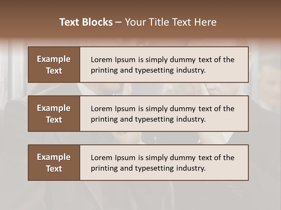 A Couple Of Men Standing Next To Each Other In Front Of A Mirror PowerPoint Template