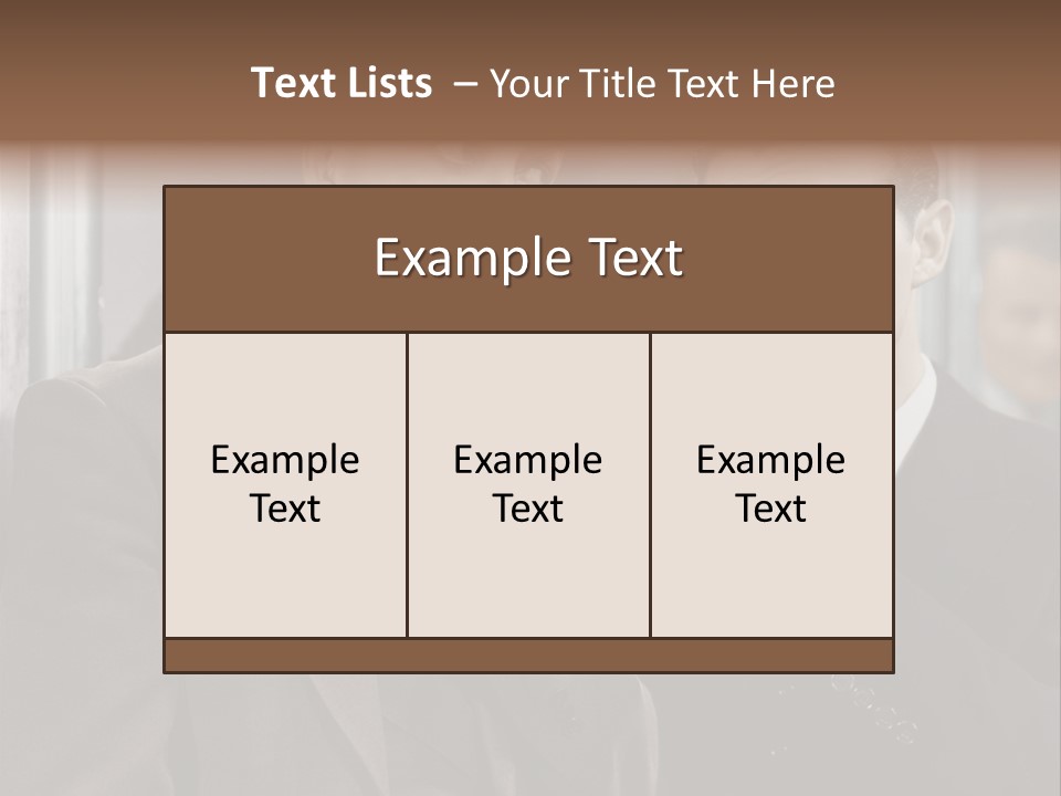 A Couple Of Men Standing Next To Each Other In Front Of A Mirror PowerPoint Template