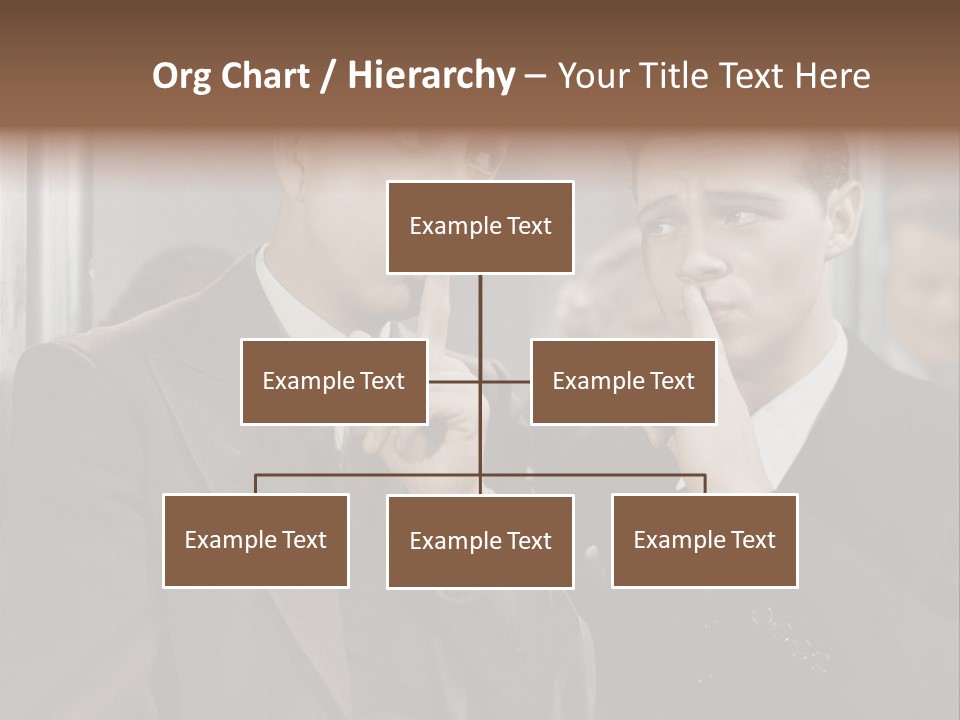 A Couple Of Men Standing Next To Each Other In Front Of A Mirror PowerPoint Template