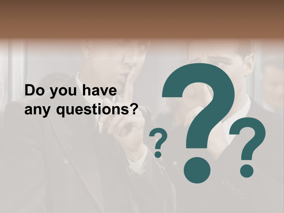 A Couple Of Men Standing Next To Each Other In Front Of A Mirror PowerPoint Template