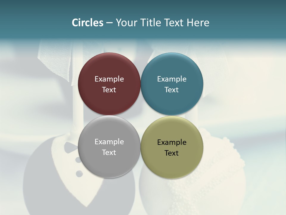 Beauty Grass Cobbles PowerPoint Template