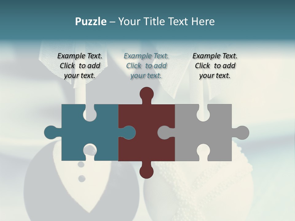 Beauty Grass Cobbles PowerPoint Template