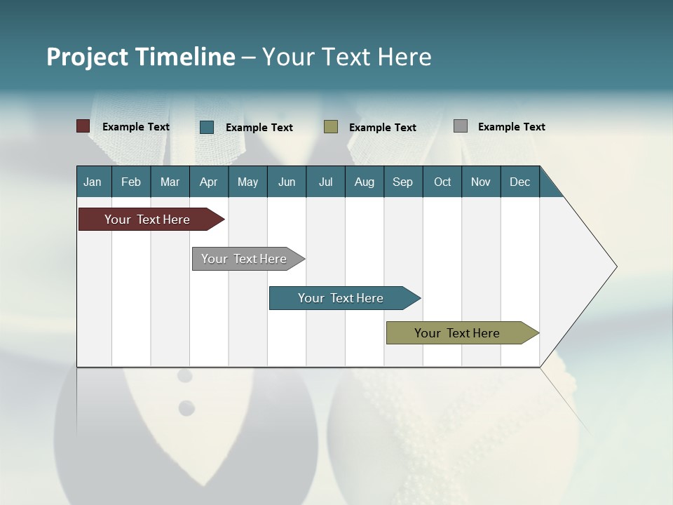 Beauty Grass Cobbles PowerPoint Template