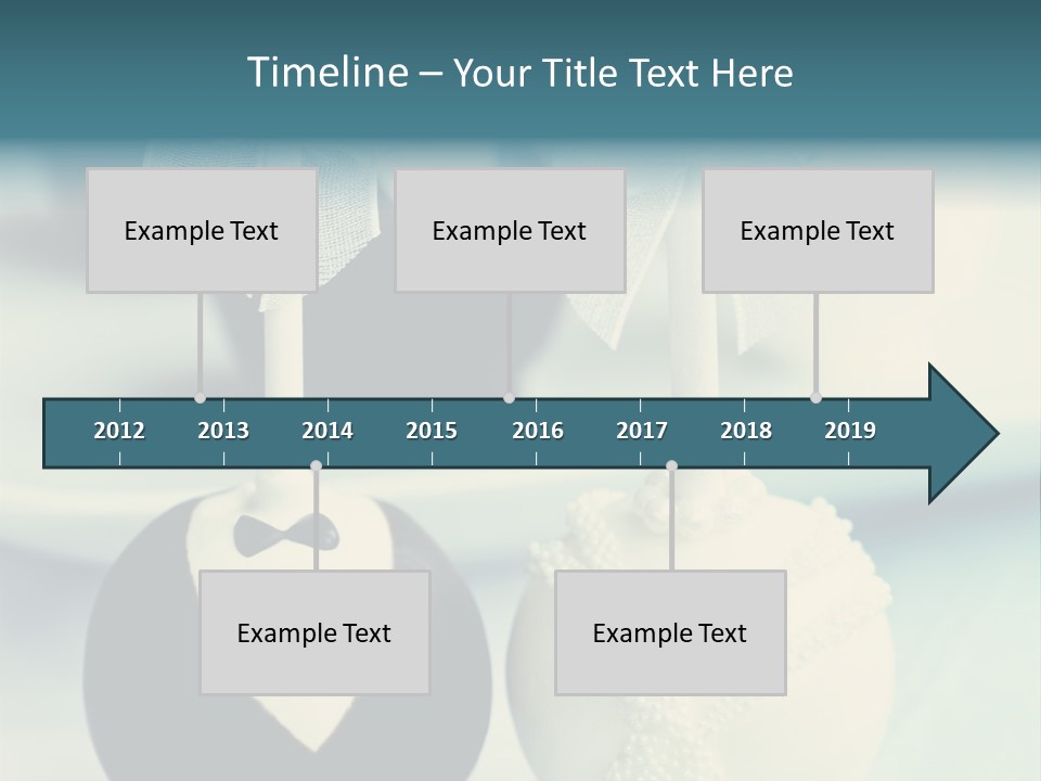 Beauty Grass Cobbles PowerPoint Template