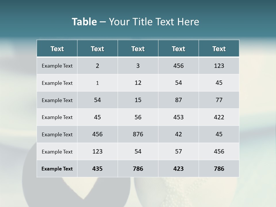 Beauty Grass Cobbles PowerPoint Template