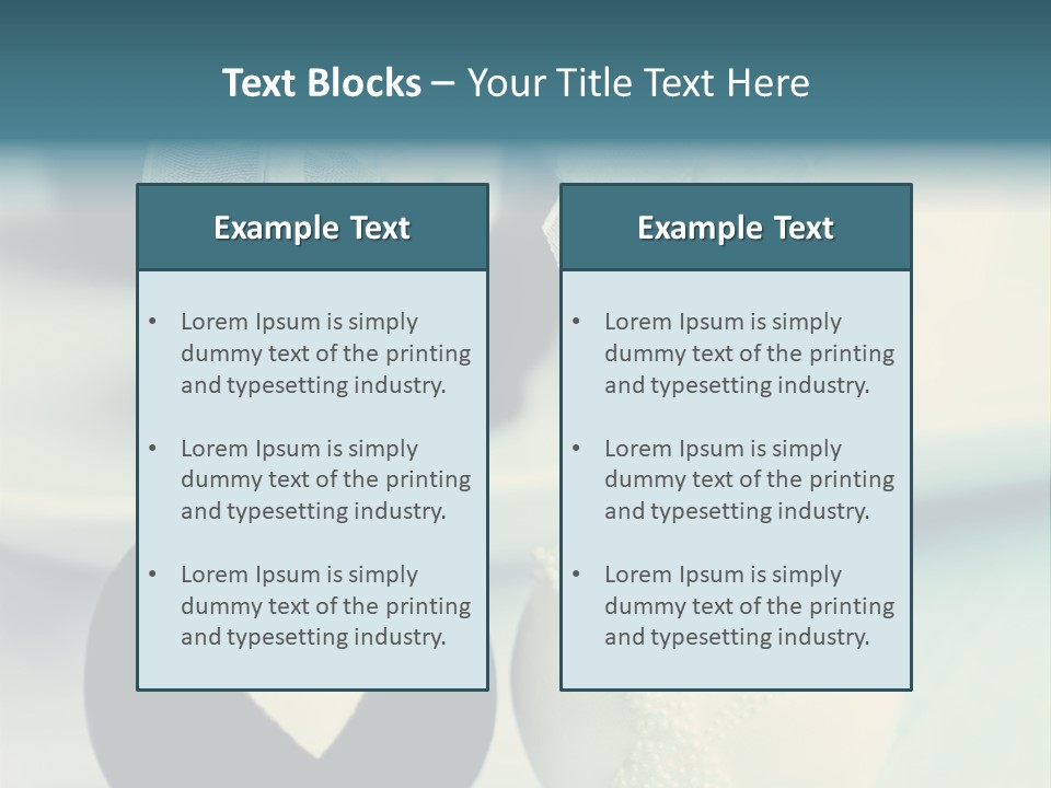 Beauty Grass Cobbles PowerPoint Template