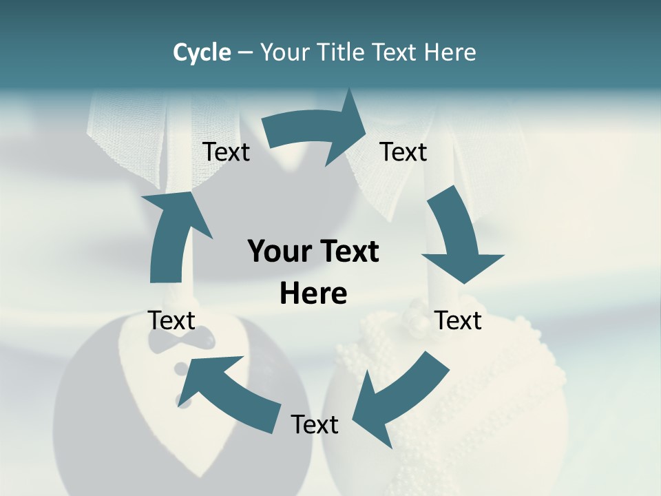 Beauty Grass Cobbles PowerPoint Template