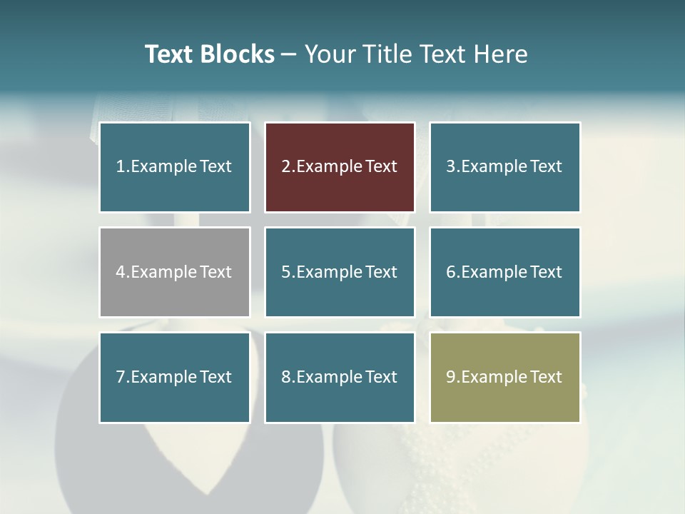 Beauty Grass Cobbles PowerPoint Template