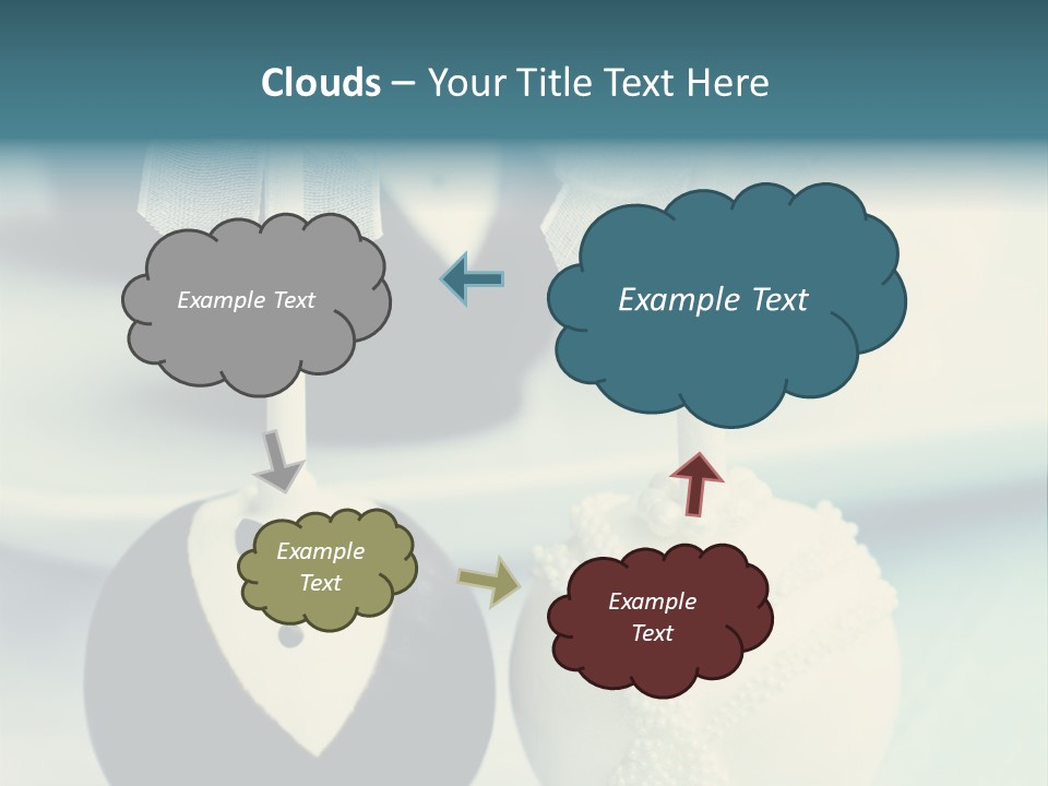 Beauty Grass Cobbles PowerPoint Template