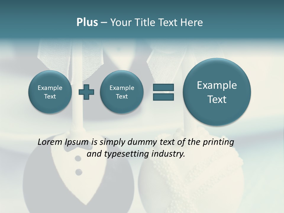 Beauty Grass Cobbles PowerPoint Template