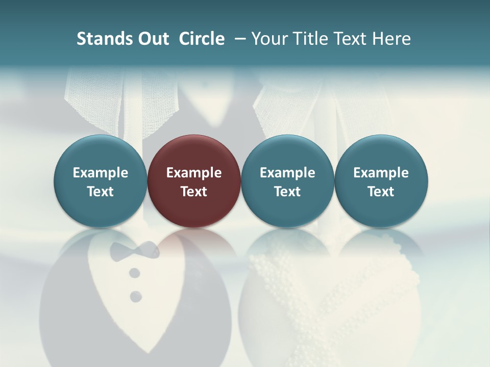 Beauty Grass Cobbles PowerPoint Template