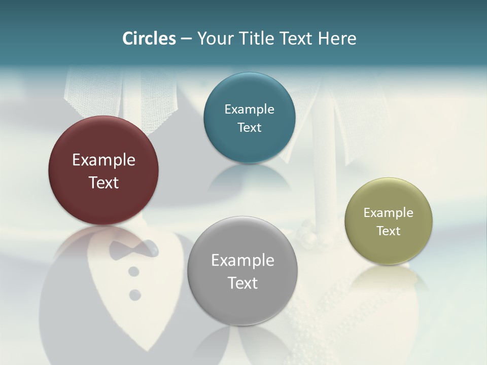 Beauty Grass Cobbles PowerPoint Template