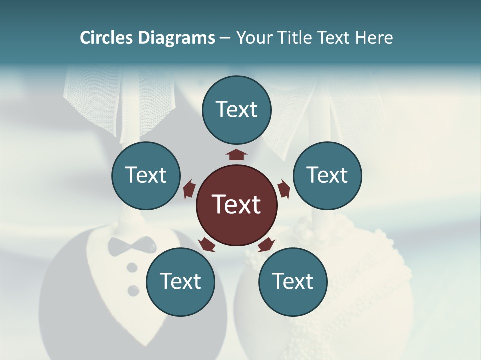 Beauty Grass Cobbles PowerPoint Template