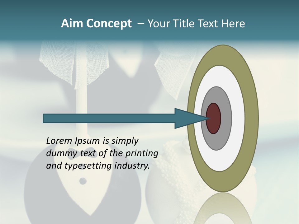 Beauty Grass Cobbles PowerPoint Template