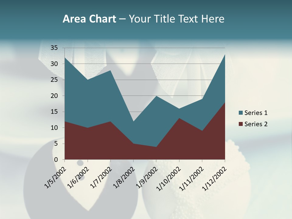Beauty Grass Cobbles PowerPoint Template