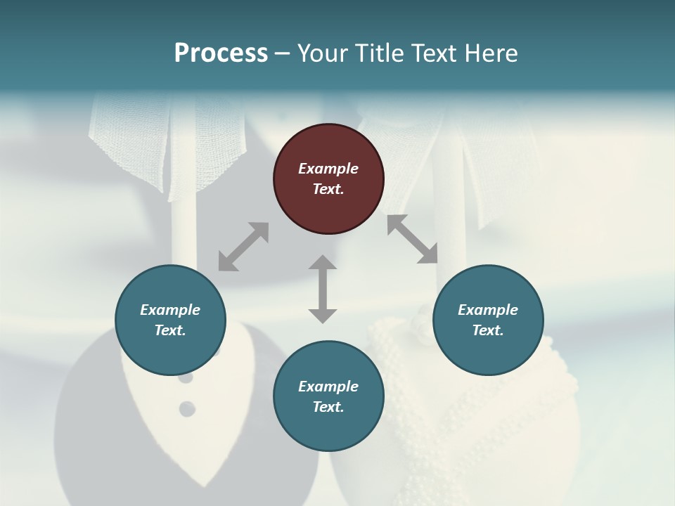 Beauty Grass Cobbles PowerPoint Template