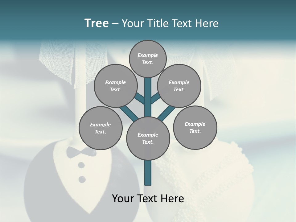 Beauty Grass Cobbles PowerPoint Template