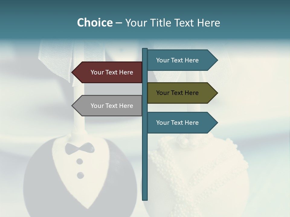 Beauty Grass Cobbles PowerPoint Template