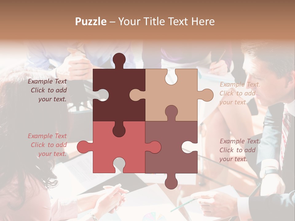 Attractive Expert Work PowerPoint Template