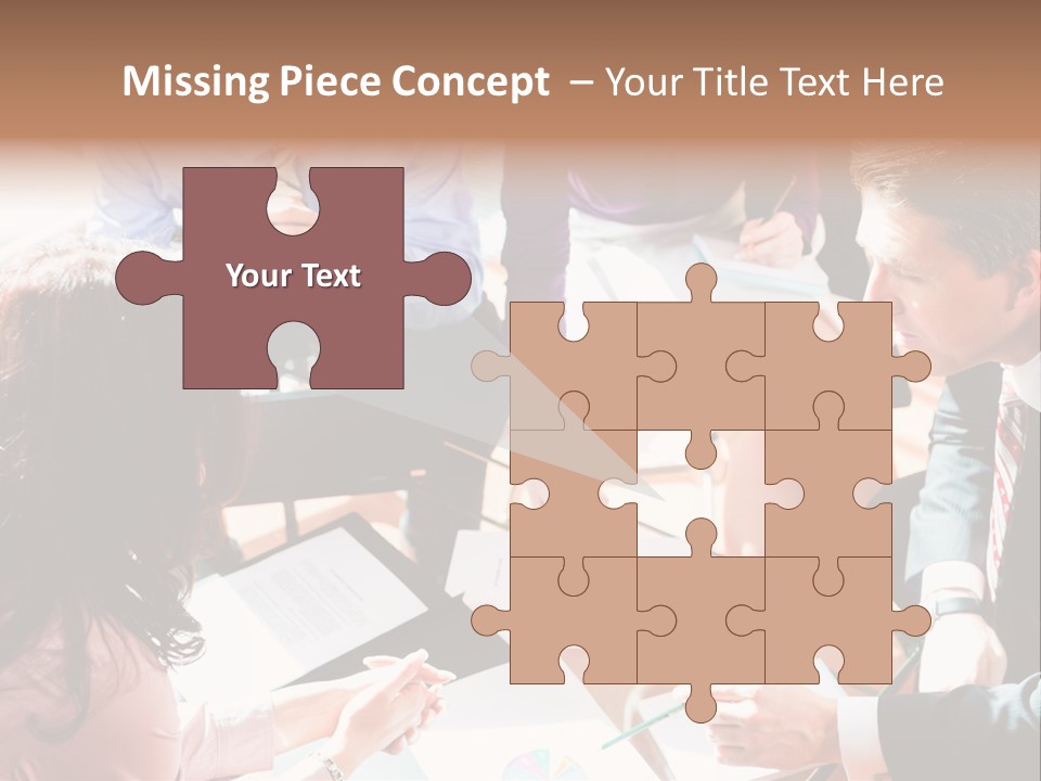 Attractive Expert Work PowerPoint Template