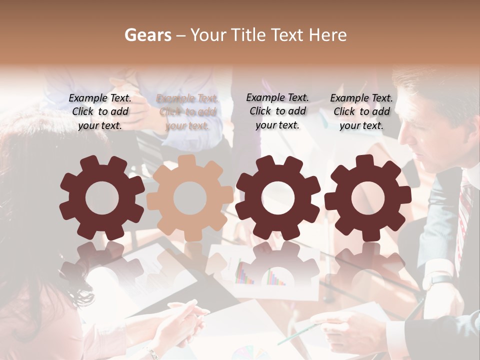 Attractive Expert Work PowerPoint Template