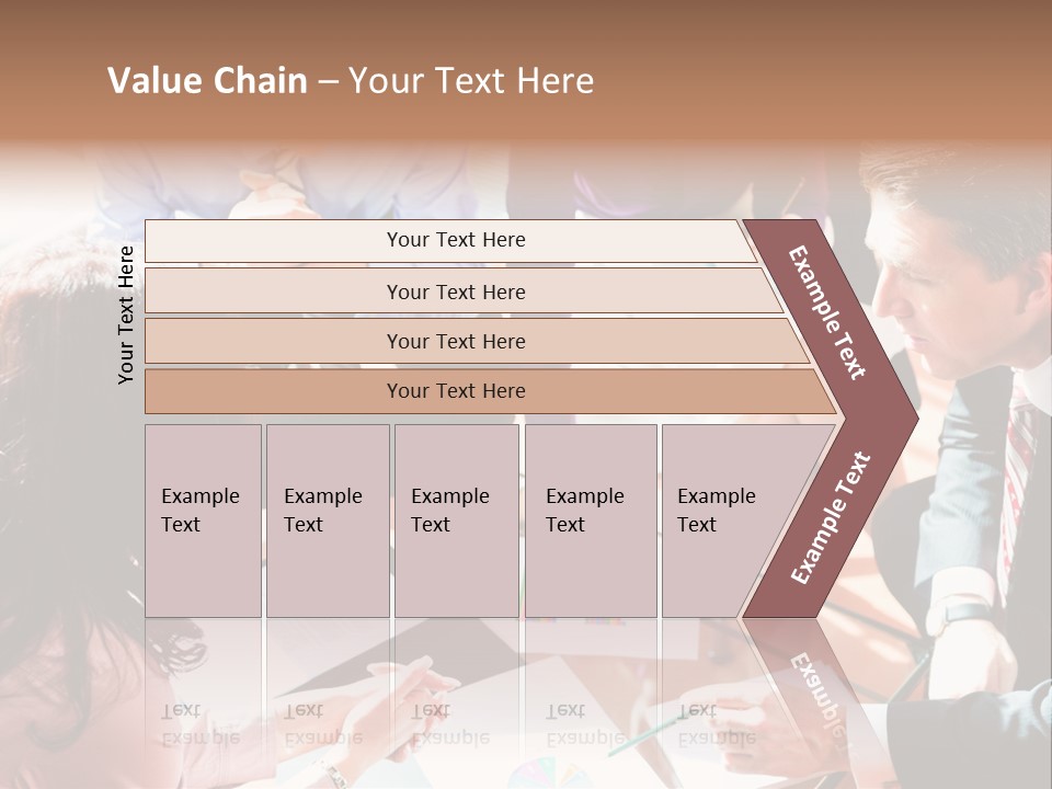 Attractive Expert Work PowerPoint Template