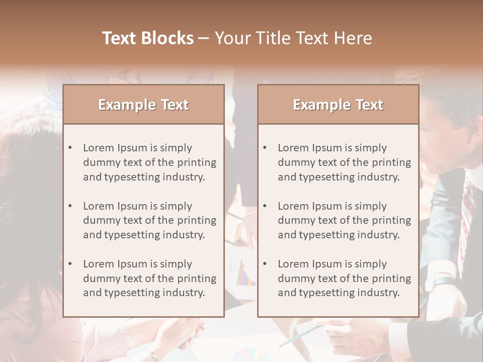 Attractive Expert Work PowerPoint Template