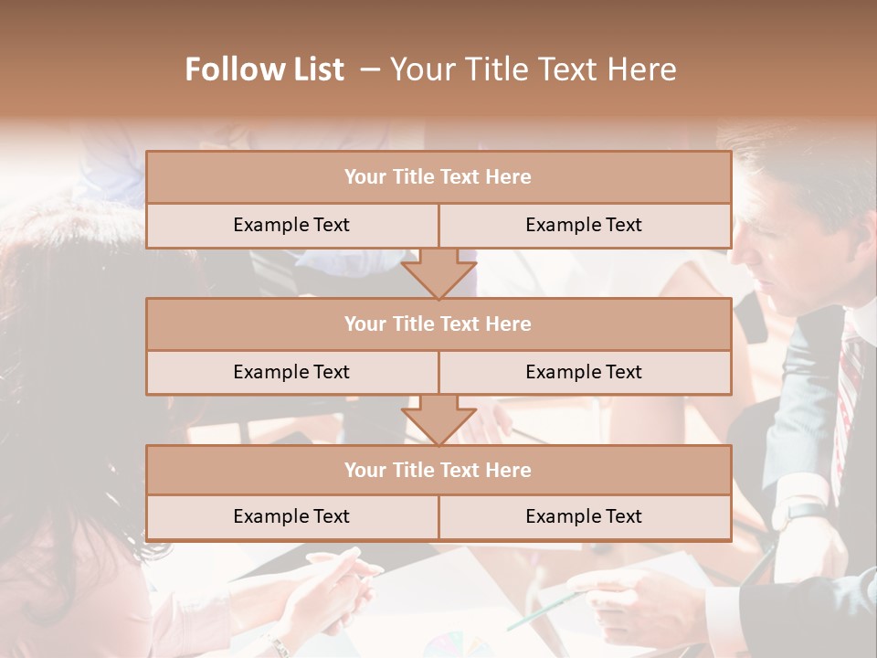 Attractive Expert Work PowerPoint Template
