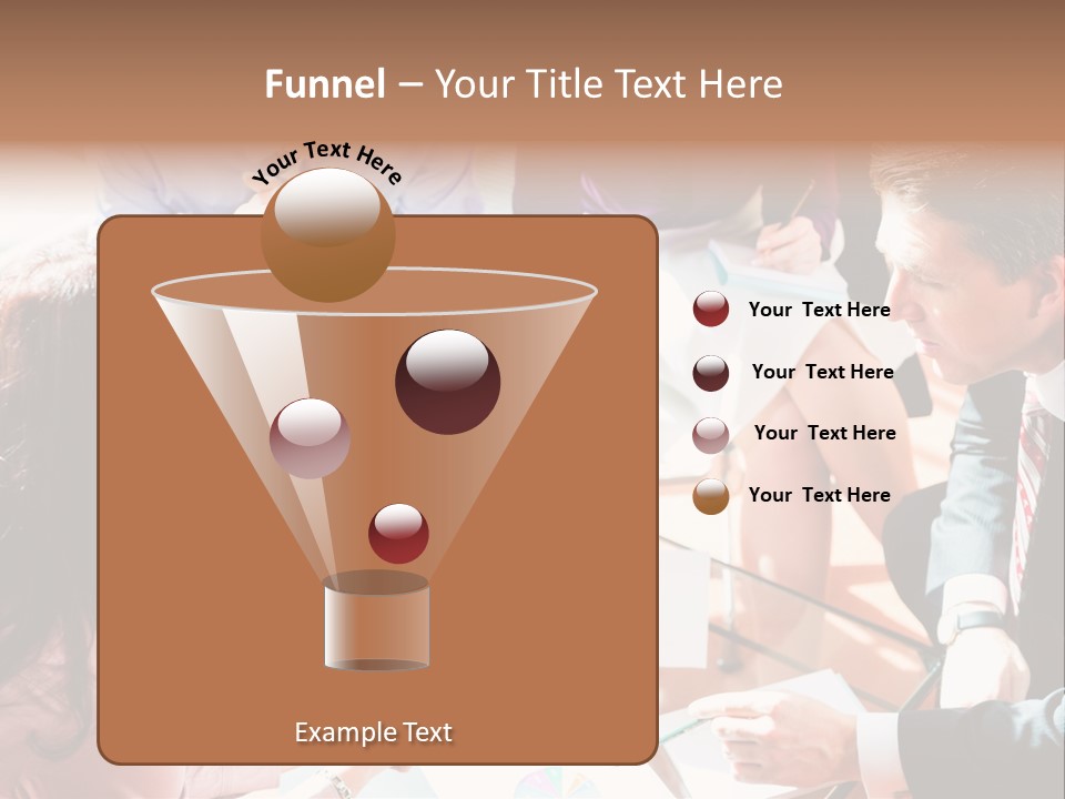 Attractive Expert Work PowerPoint Template