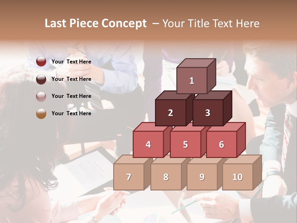 Attractive Expert Work PowerPoint Template