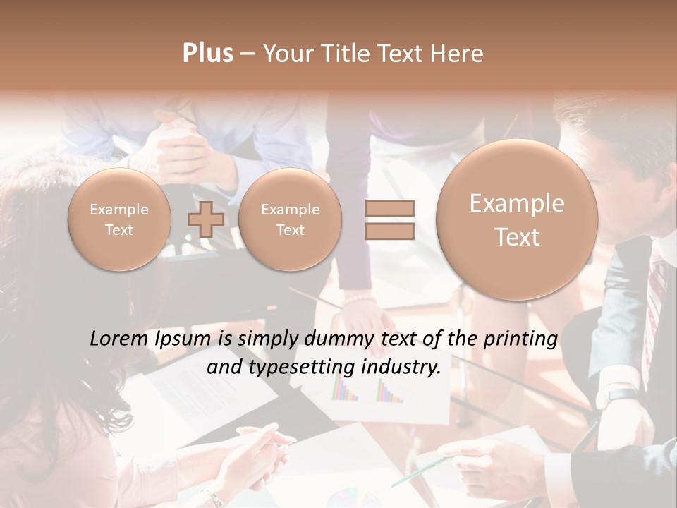 Attractive Expert Work PowerPoint Template