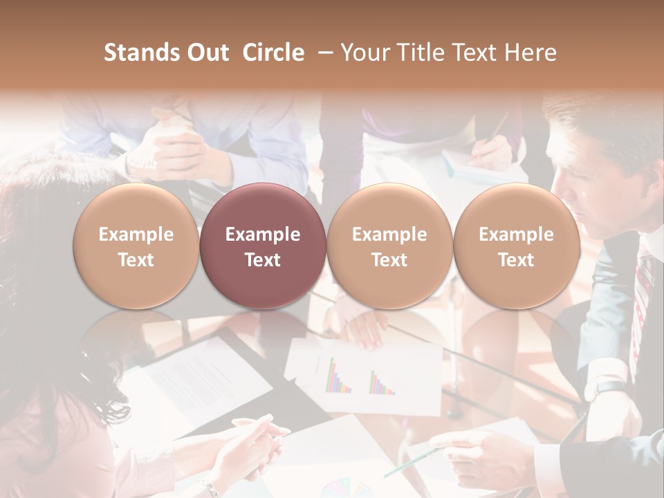 Attractive Expert Work PowerPoint Template