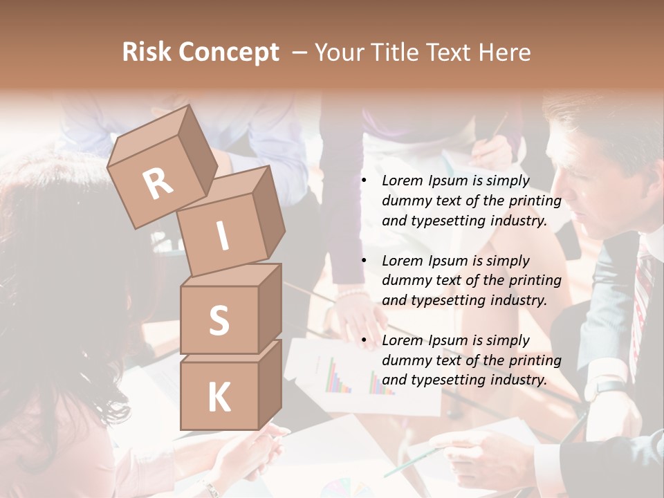 Attractive Expert Work PowerPoint Template