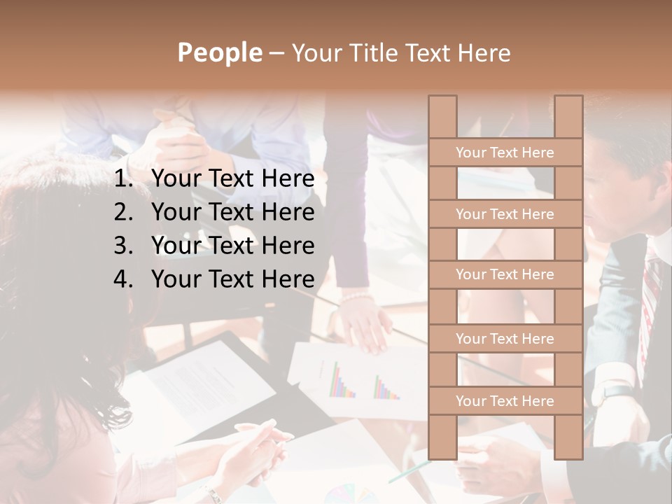 Attractive Expert Work PowerPoint Template