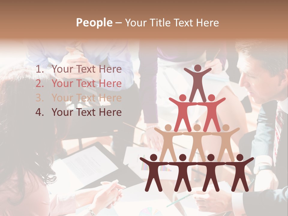 Attractive Expert Work PowerPoint Template