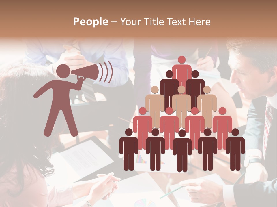 Attractive Expert Work PowerPoint Template